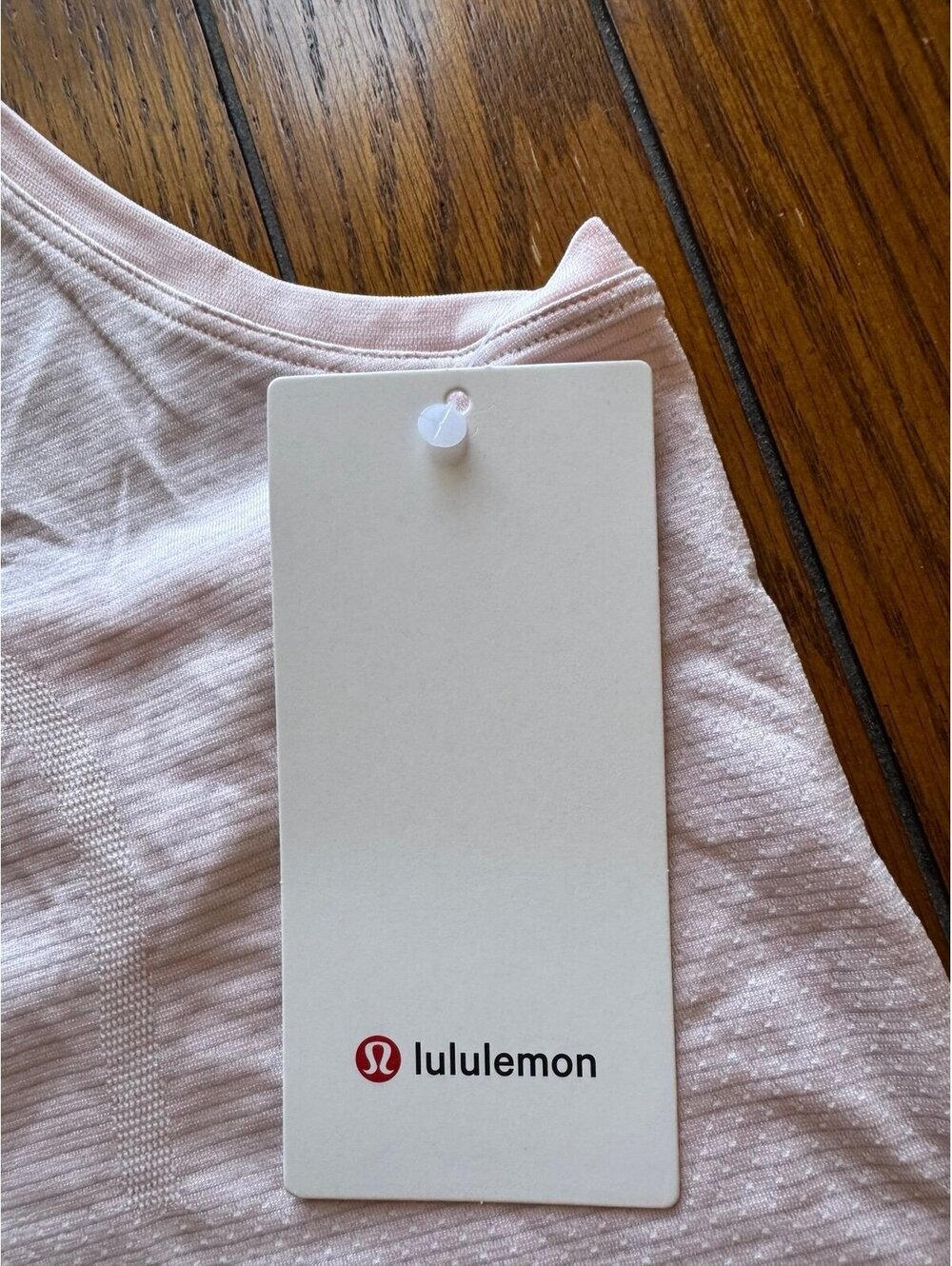 Lululemon Swiftly Tech Scoopneck Tank 2.0 Race Pink Pearl Size 14 NWT - Picture 5 of 5